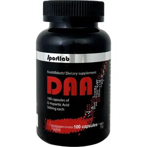 Sportlab DAA (D-Aspartic Acid) - 100 kapsler