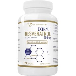 Resveratrol Extrakt 500 mg - 120 kapsler