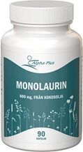 Alpha plus Monolaurin 90 kapsler