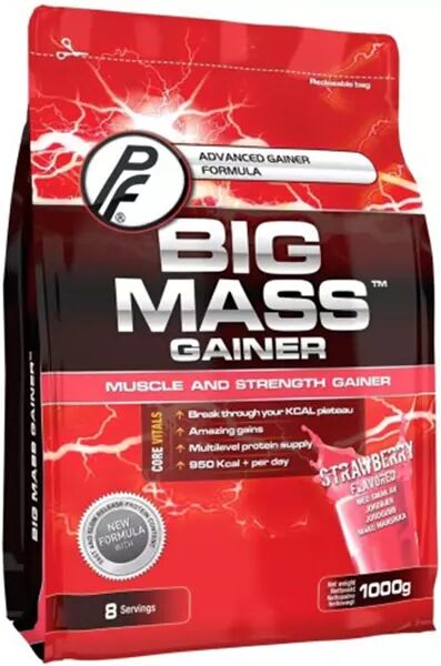 Proteinfabrikken Big Mass Gainer Strawberry 1kg