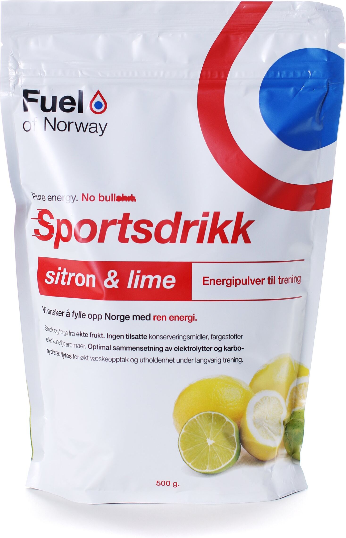 Fuel of Norway Sitron/lime 0,5 kg sportsdrikk 5004 2021