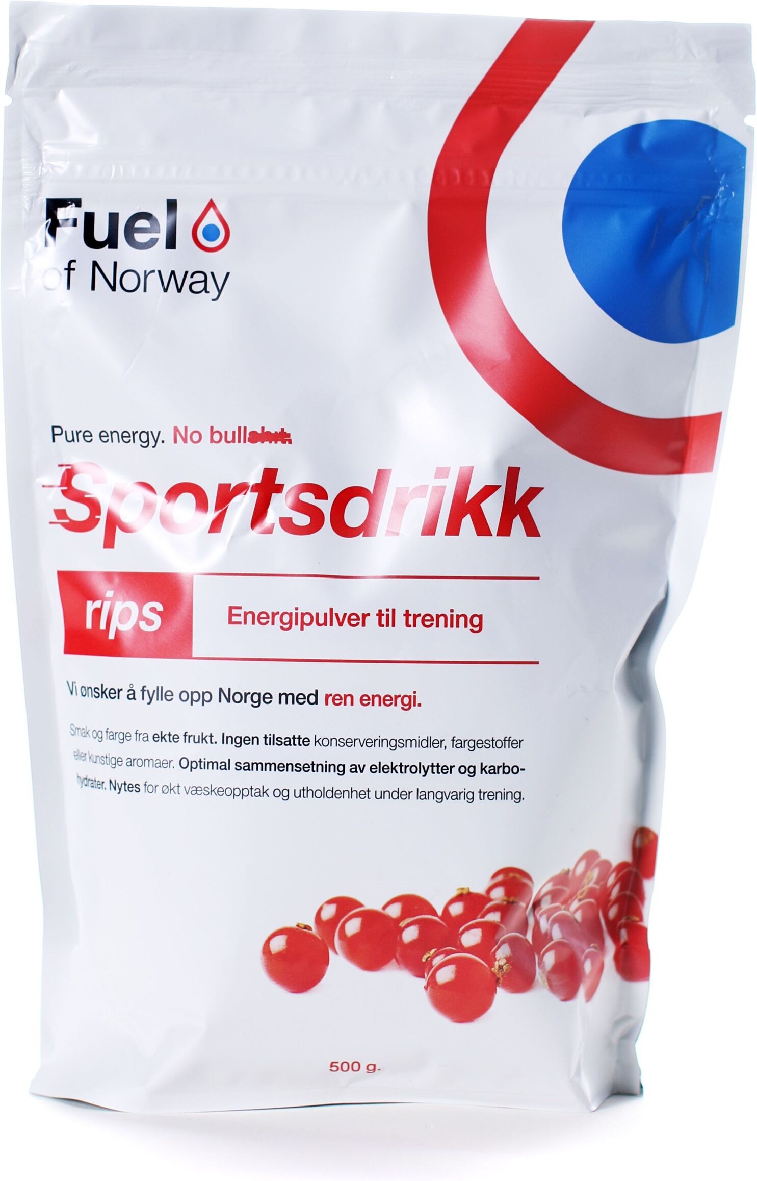 Fuel of Norway Rips 0,5 kg sportsdrikk 5002 2021