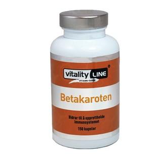 Naturens apotek Vitality Line betakaroten 15 mg 150 kap