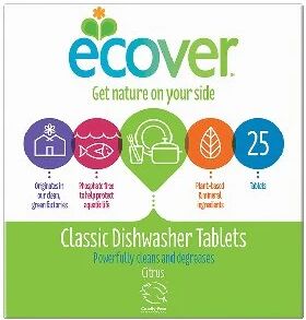 Ecover oppvasktabletter 25 stk