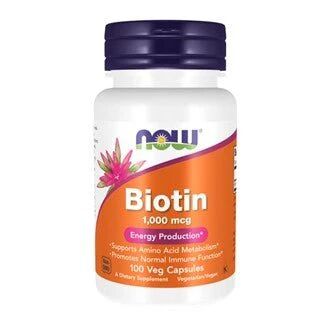 Now biotin 1000 mcg 100 kaps