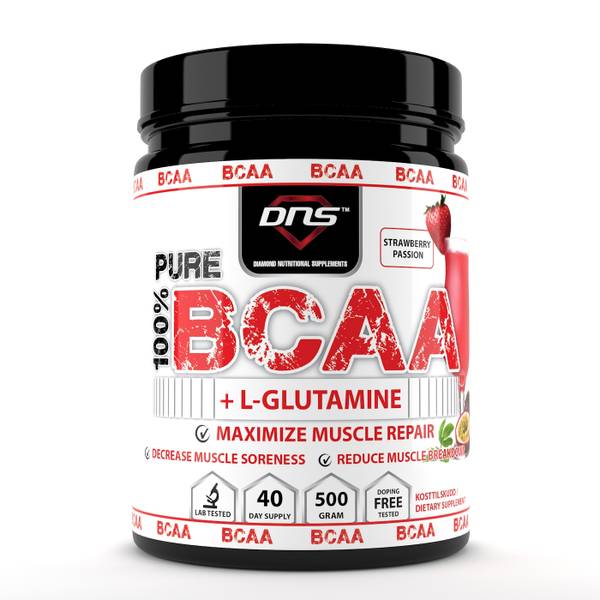 DNS Bcaa + L-Glutamin 500 Gram Strawberry Passion