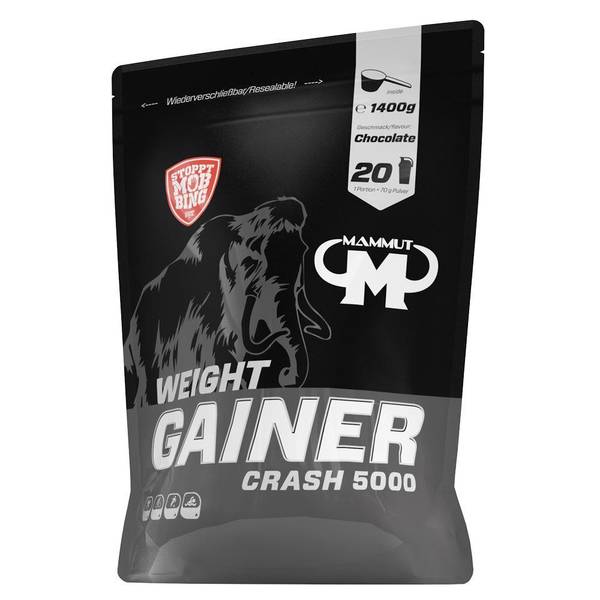 Mammut Weight Gainer Crash 5000 - 1,4 Kg