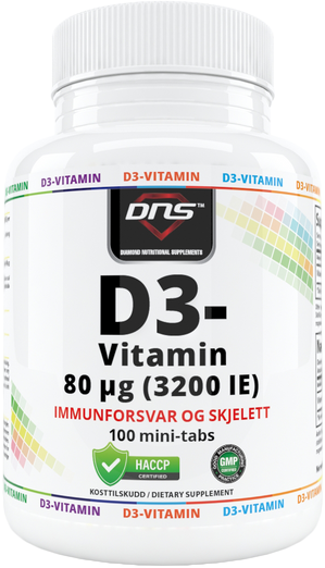 DNS D3-Vitamin 80µg - 100 Tabs