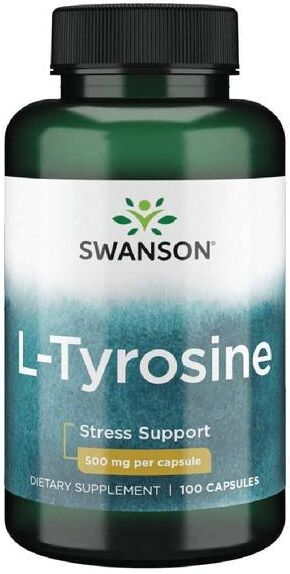 Swanson L-Tyrosine - 100 Kapsler