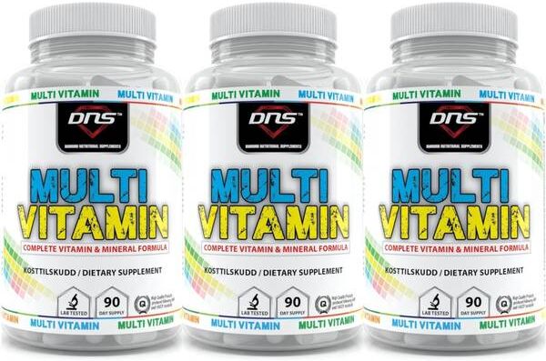 DNS 3-Pack Multi-Vitamin - 9 Mnd Forbruk!