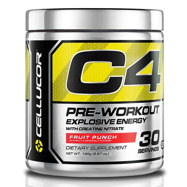 Cellucor C4 Pre-Workout - 195 Gram - Nye Smaker