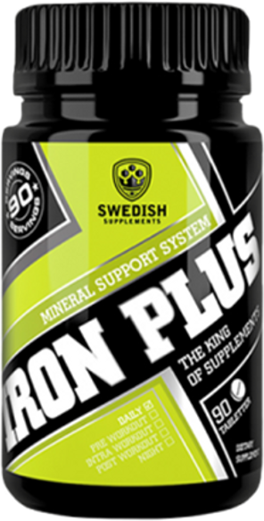 Swedish Supplements Iron Plus - Jerntabletter