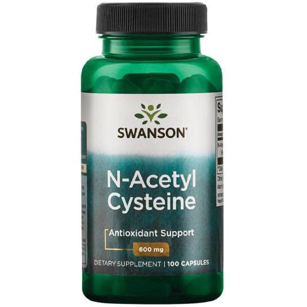 Swanson N-Acetyl Cysteine - 100 Kapsler