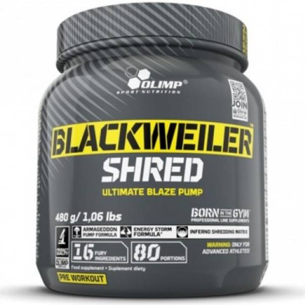 Olimp Blackweiler Shred - 480 Gram