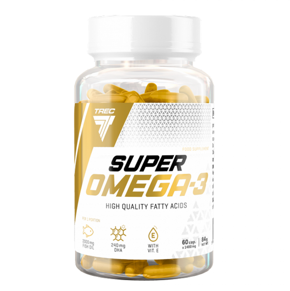 Trec Nutrition Super Omega-3 120 Kapsler