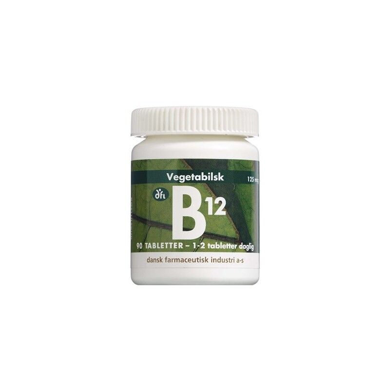 DFI B12-vitamin 125 mcg 90 tabletter Vitaminpiller