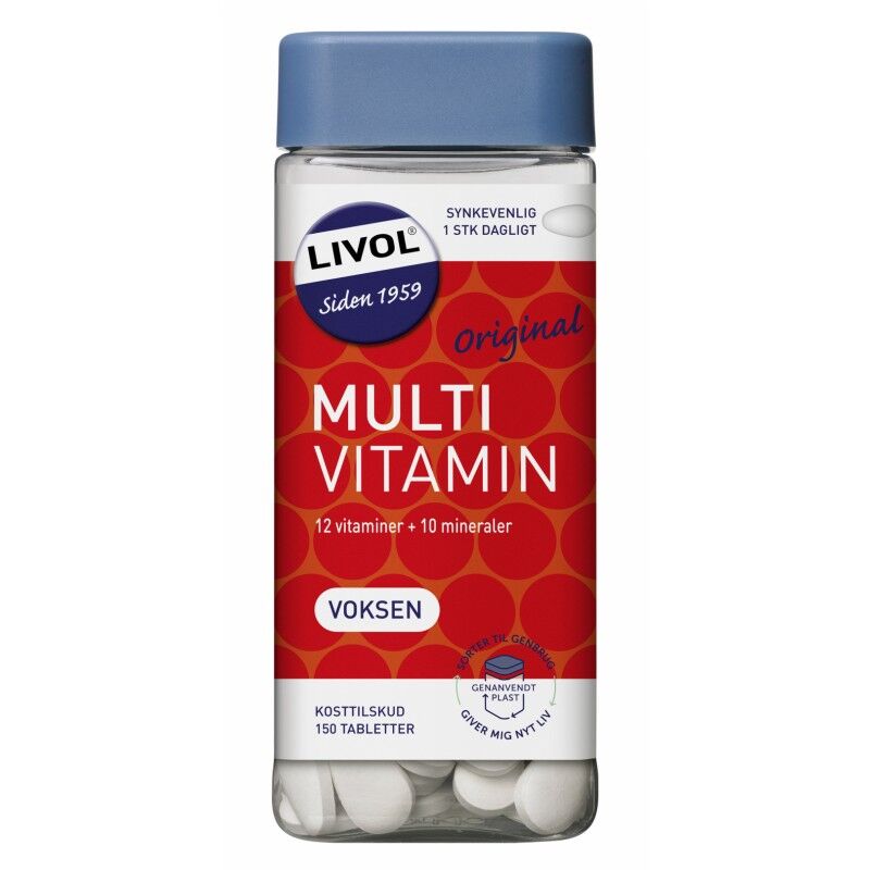 Livol Multi Total Voksen 150 stk Vitaminpiller