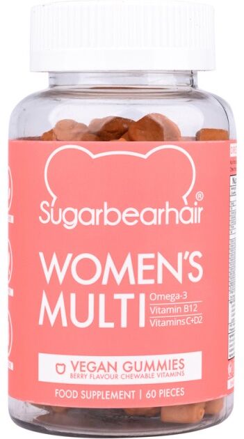 Sugarbearhair Women's Multi 60 stk Multivitamin