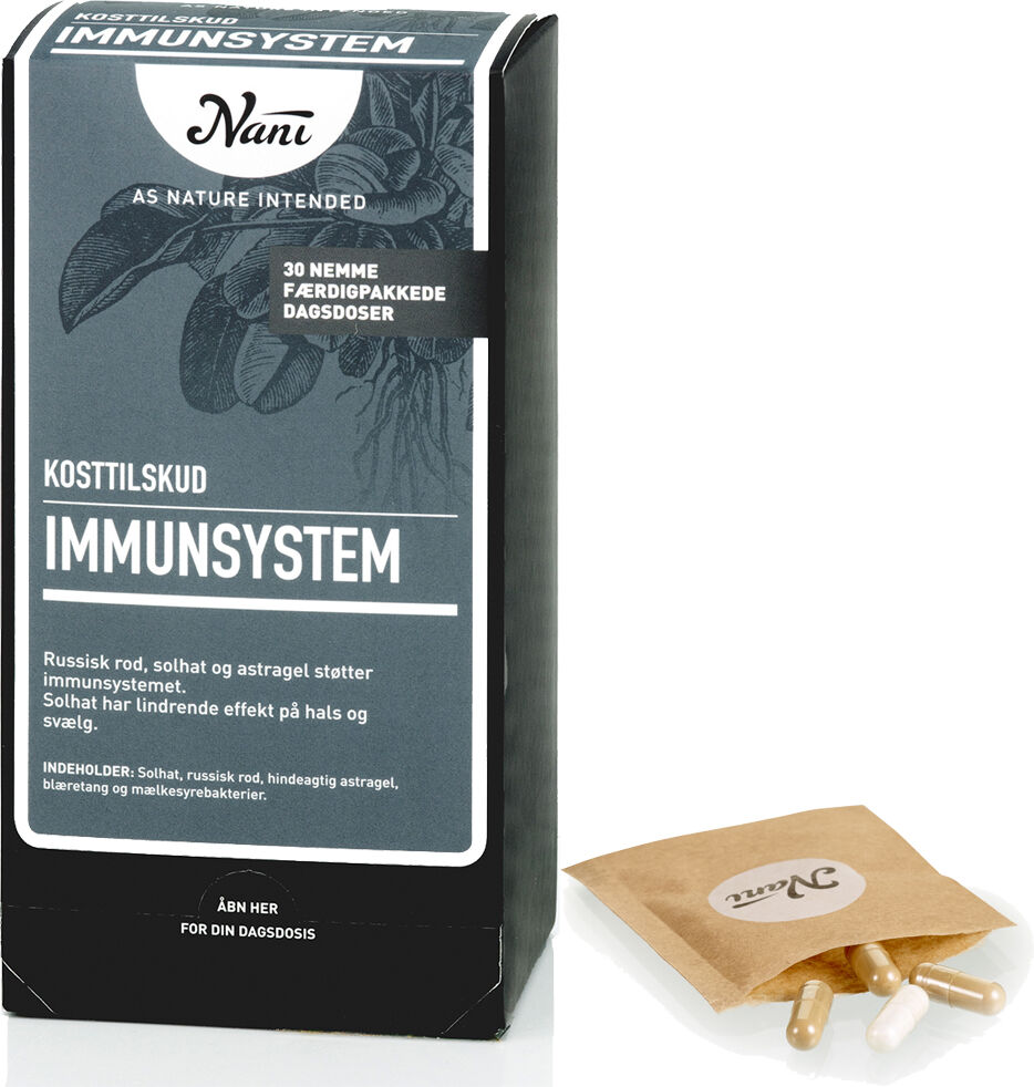 Nani Immunsystem Helsepakke - 30 Poser