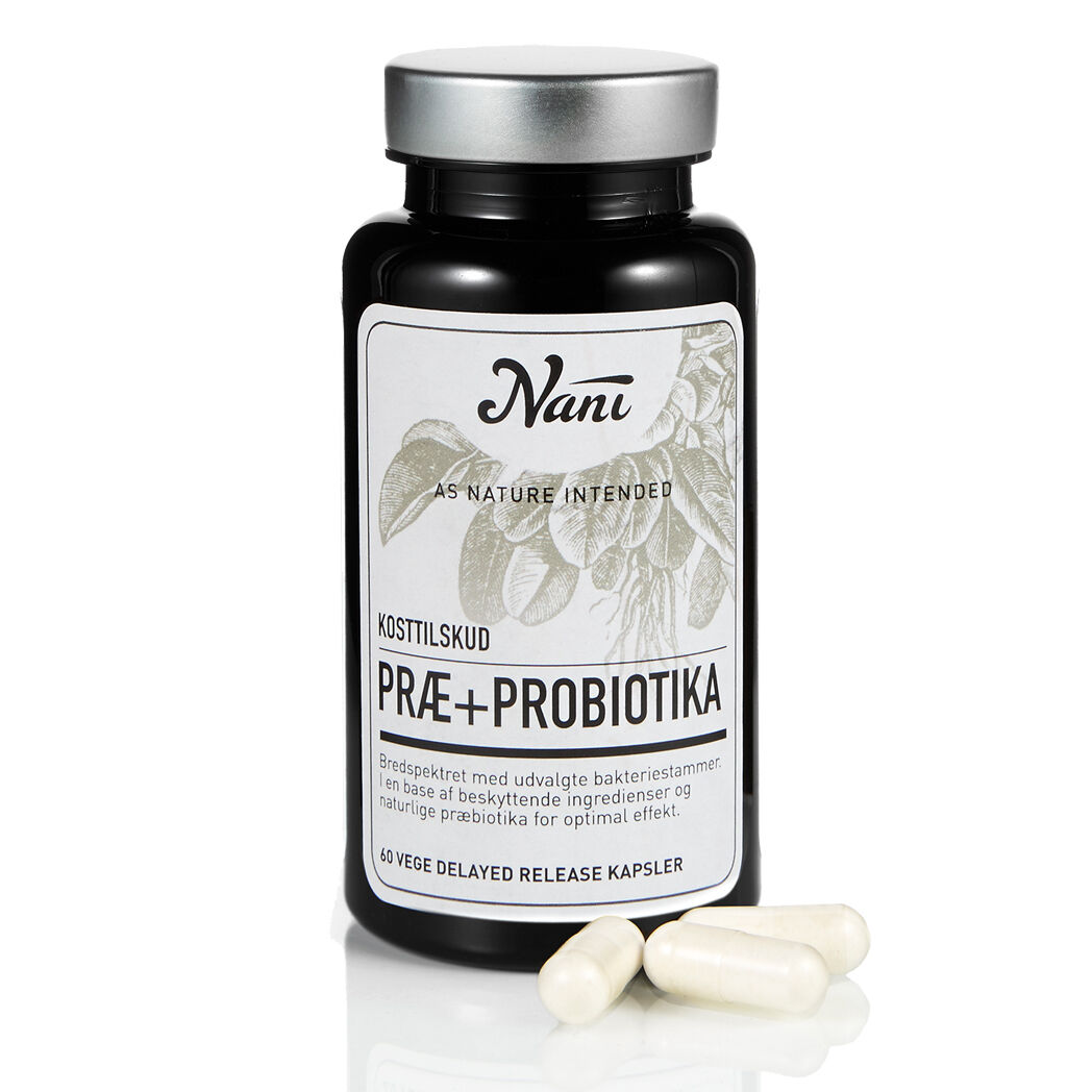 Nani Pre + Probiotika - 60 Kapsler