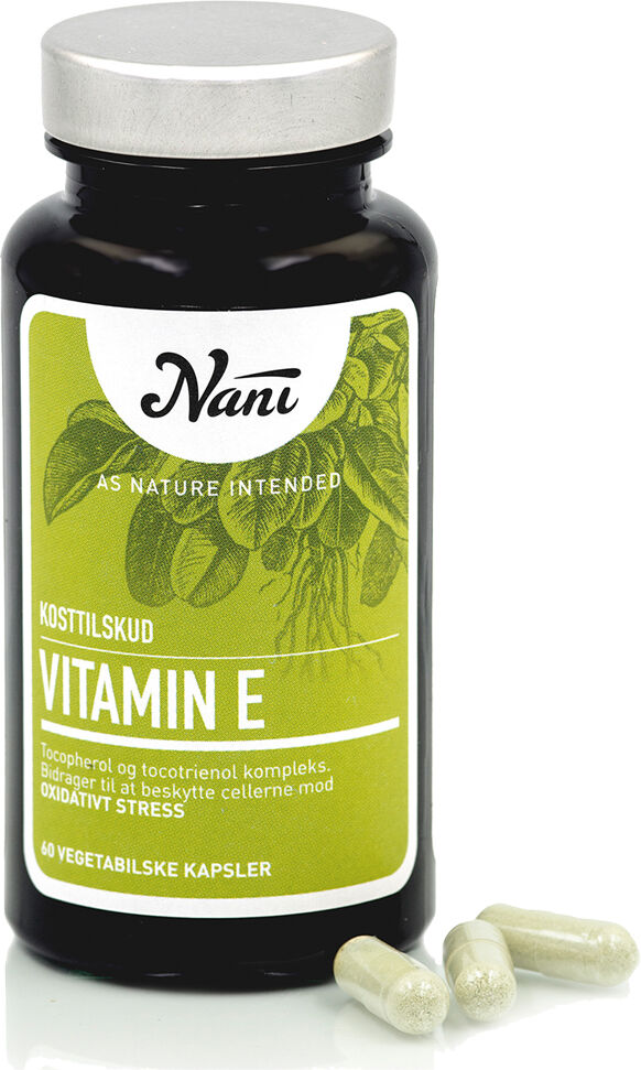 Nani E-vitamin Food State - 100 mg - 60 Kapsler