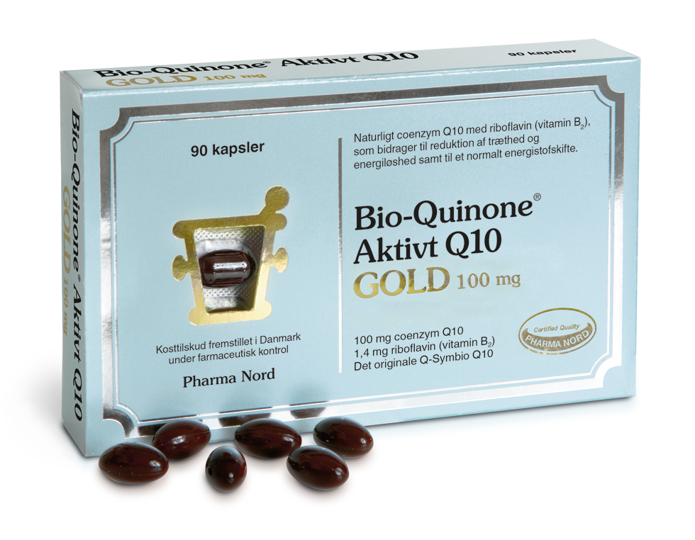 Pharma Nord Bio-Quinone Q10 Gold - 100 mg - 90 Kapsler