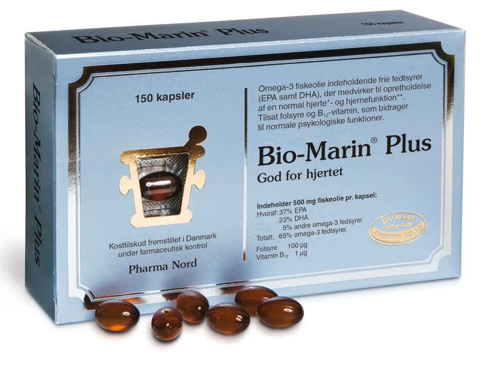 Pharma Nord Bio-Marine Plus - 500 mg - 150 Kapsler