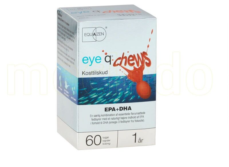 Eye Q Chews - 800/200 mg - 60 Kapsler