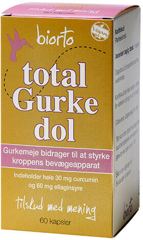 Biorto Total Gurkedol - 60 Kapsler