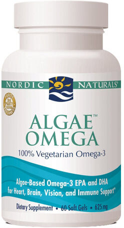 Nordic Naturals Algae Omega 3 - 60 Kapsler