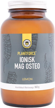 Plantforce Ionic Mag Osteo (Lemon) - 160 g