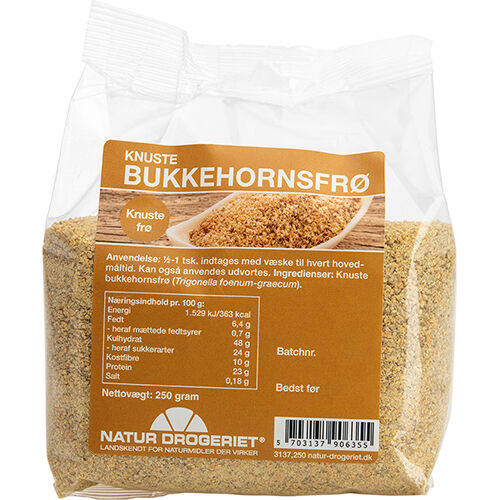 Natur Drogeriet Natur-Drogeriet Bukkehornsfrø Knust - 250 g