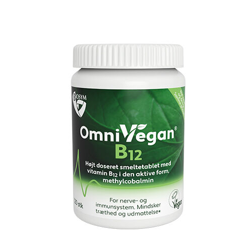 Biosym Veg B12 Vitamin, Smeltetablett - 120 Tabletter