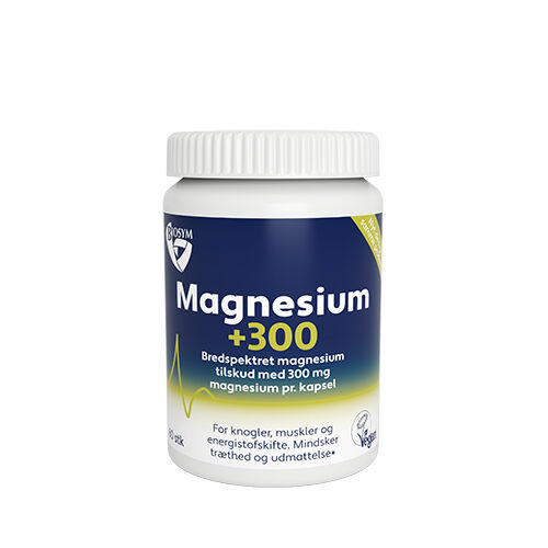 Biosym Magnesium +300 - 60 Kapsler