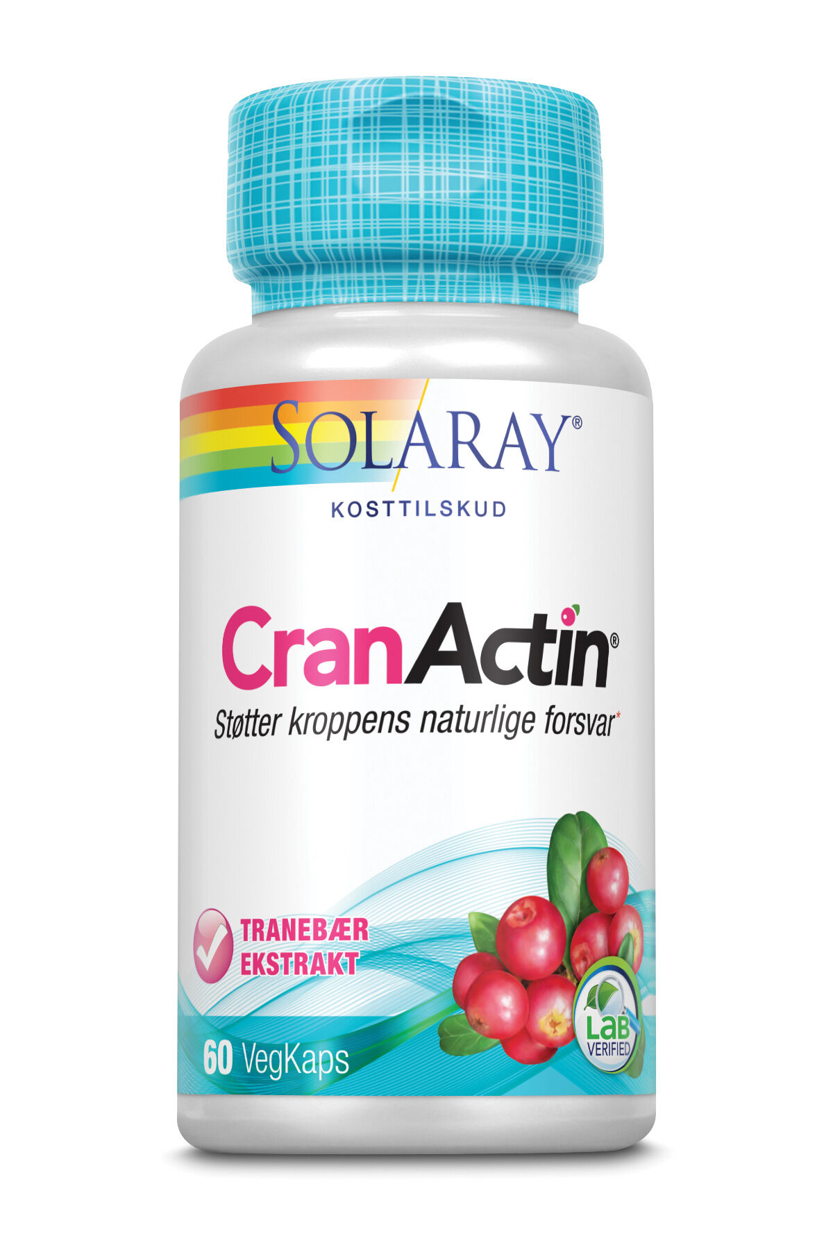 Solaray CranActin - 60 Kapsler