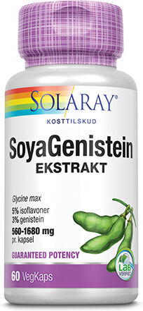 Solaray SoyaGenistein - 60 Kapsler