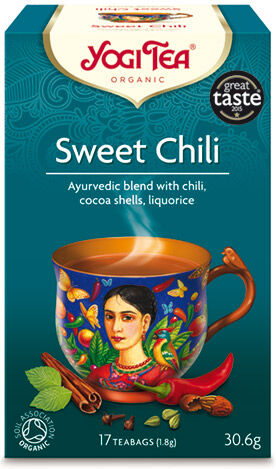 Yogi Tea Sweet Chili Økologisk Te - 17 Poser