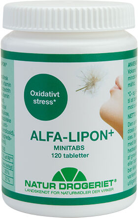 Natur Drogeriet Natur-Drogeriet Alfa-lipon+ Minitabs - 120 Tabletter