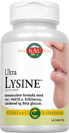 Kal Ultra Lysin - 60 Tabletter