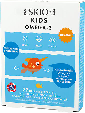 Eskio-3 Kids Chewable Omega-3 - 27 Tabletter