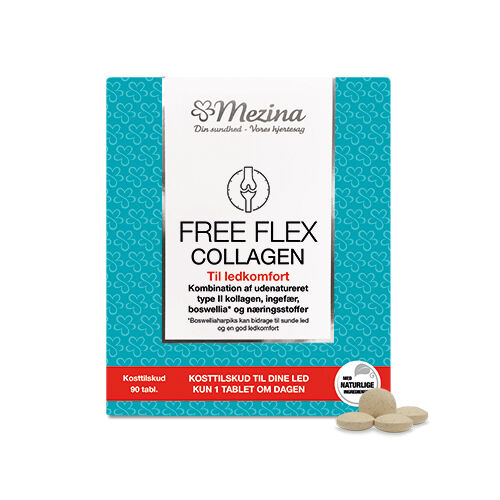 Mezina Free Flex Collagen - 90 Tabletter