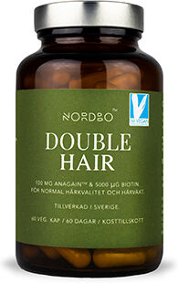 Nordbo Double Hair - 60 Kapsler