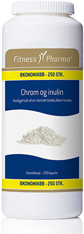 Fitness Pharma Chrom Og Inulin - 250 Kapsler