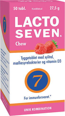 Vitabalans Lacto Seven Chew - 50 Tabletter