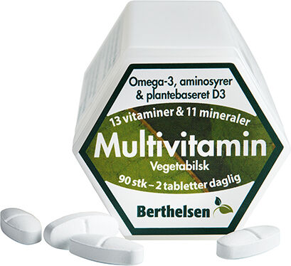 Berthelsen Multivitamin - 90 Tabletter