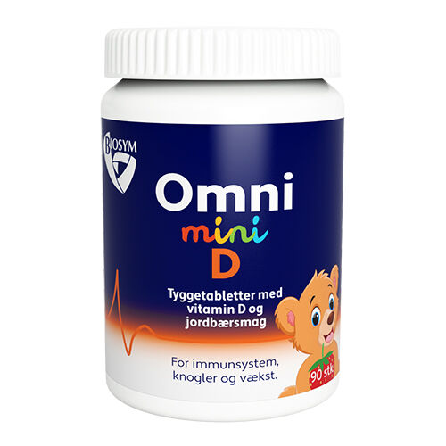 Biosym Omnimini D Vitamin - 90 Tabletter
