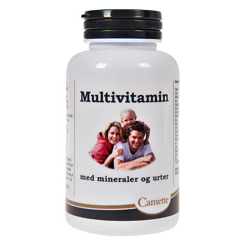 Camette Multivitamin Med Mineraler - 120 Tabletter