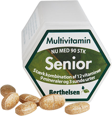 Berthelsen Senior Multivitamin - 90 Tabletter