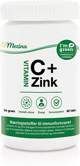 Mezina Vitamin C + Zink - 90 Tabletter