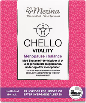 Mezina Chello Vitality - 180 Tabletter